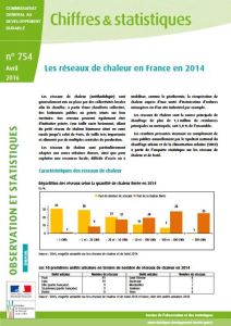 Les réseaux de chaleur en France en 2014